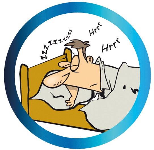 Objawy bezdechu sennego - chrapanie